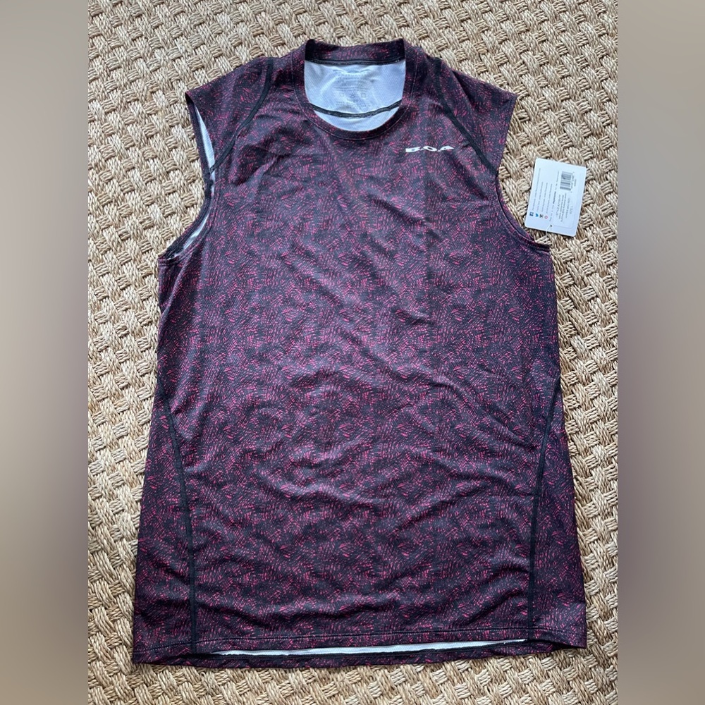 🩵NWT MENS VERSATEX RIDGE SLEEVELESS RUNNING SHIRT, Large